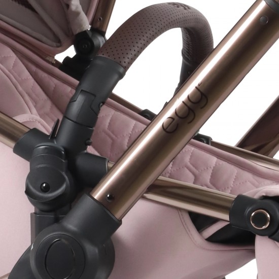 egg 2 Stroller Luxury Shell i Size Travel System Bundle Hush Violet Diamond Black